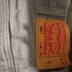Levi's Men's Gray Straight Jeans